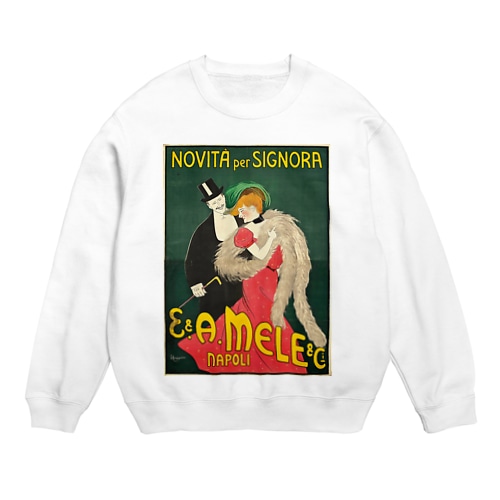 レトロポスター Crew Neck Sweatshirt