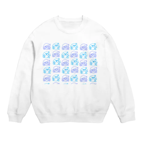 あおいちゃんとしえんちゃん Crew Neck Sweatshirt