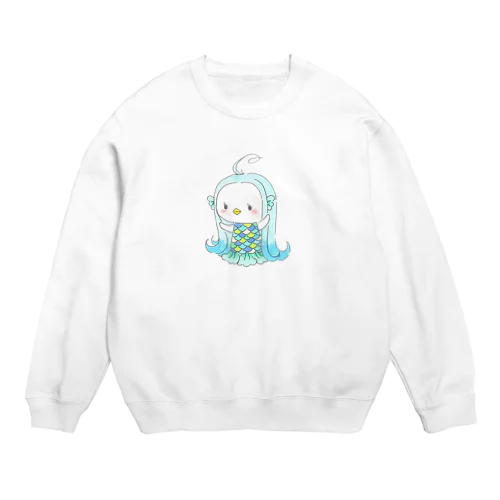 アマビエちゃん Crew Neck Sweatshirt