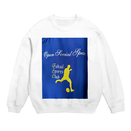 黄色のサッカー Crew Neck Sweatshirt