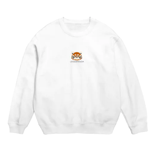 LESSER PANDA  Crew Neck Sweatshirt