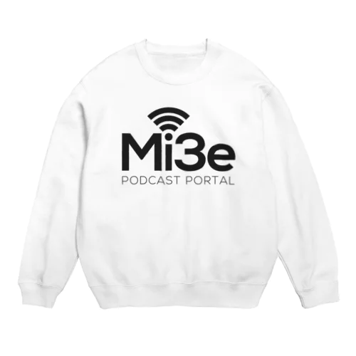 Mi3e Black Crew Neck Sweatshirt