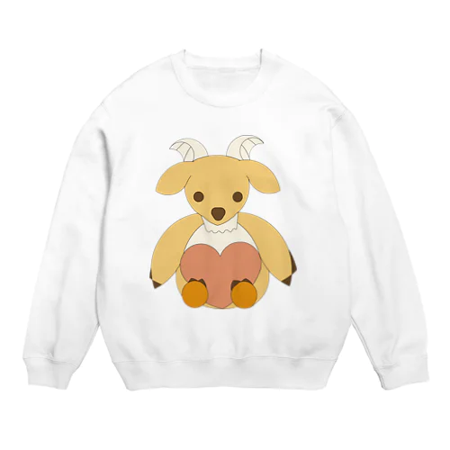 えほん大好きやぎのゆらりい Crew Neck Sweatshirt