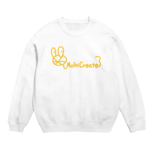 MultiCreateロゴ Crew Neck Sweatshirt