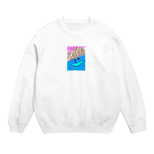 ボート乗りおと乗りこ Crew Neck Sweatshirt