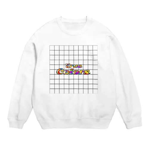 True colors. Ver.1.0 Crew Neck Sweatshirt