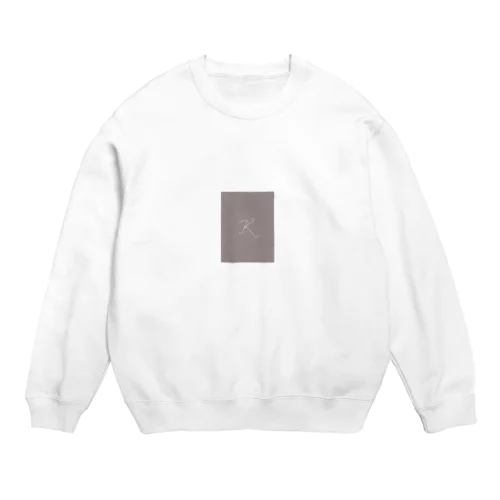 K ココアブラウン Crew Neck Sweatshirt