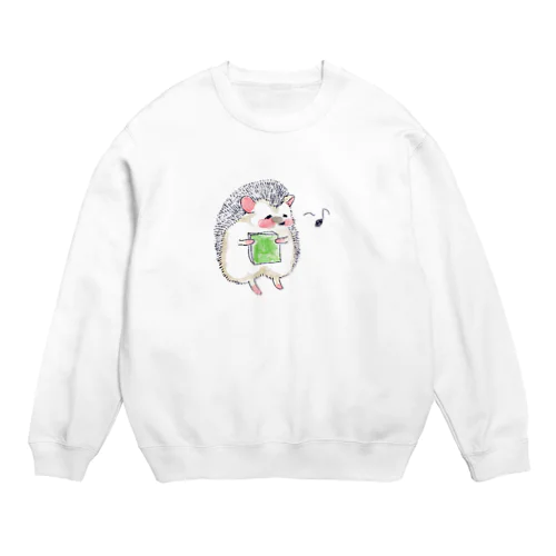 オリジナル　ハリネズミのソフィー、本屋で大好きな本をゲットする。 Crew Neck Sweatshirt