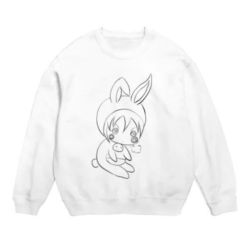 おこうさちゃん Crew Neck Sweatshirt