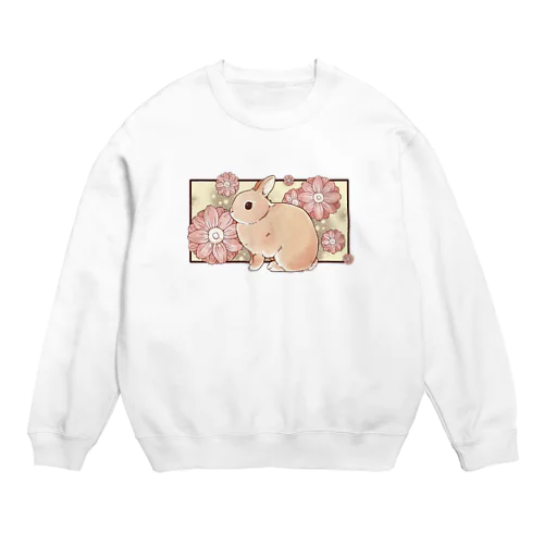 花咲くヒロイン Crew Neck Sweatshirt