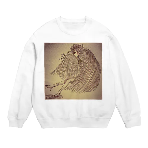 毒蟲。｢命は儚い｣ Crew Neck Sweatshirt
