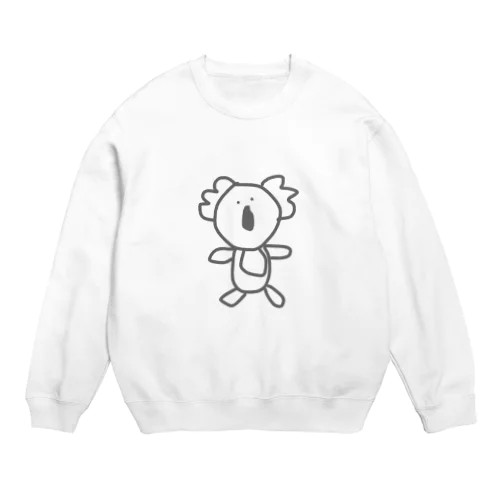 手描きコアラ Crew Neck Sweatshirt