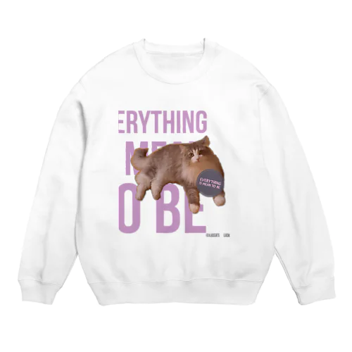 everything…JILLデザイン Crew Neck Sweatshirt