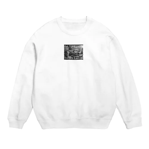 魚CG Crew Neck Sweatshirt