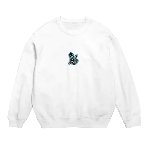 切り絵ねこ Crew Neck Sweatshirt