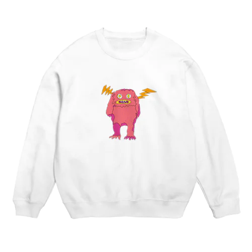 depressed yeti (hyperacusis) Crew Neck Sweatshirt