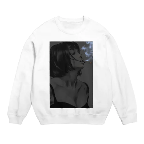 i need smoke　2 Crew Neck Sweatshirt