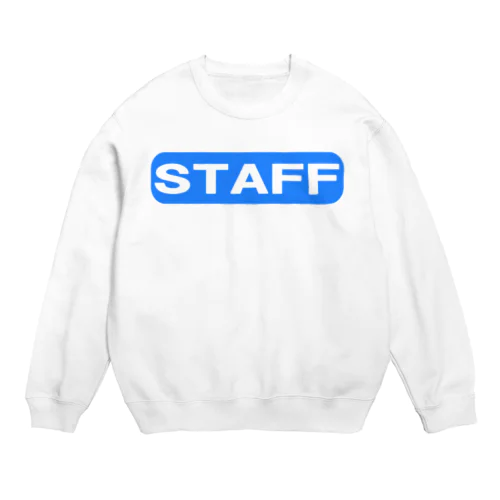 STAFF　ー片面ﾌﾟﾘﾝﾄ Crew Neck Sweatshirt