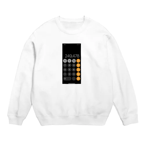 ぺぽ Crew Neck Sweatshirt