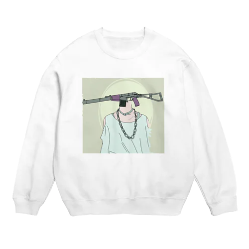 Вал娘ちゃん Crew Neck Sweatshirt