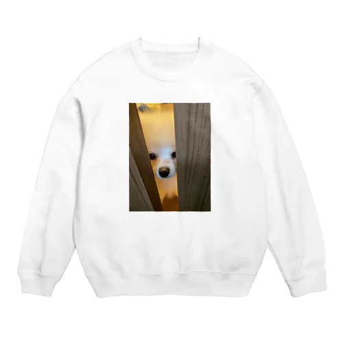 猿期なポメ Crew Neck Sweatshirt