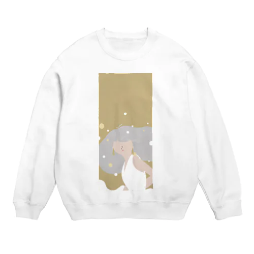 踊る女の子 Crew Neck Sweatshirt