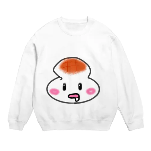 お餅くん Crew Neck Sweatshirt