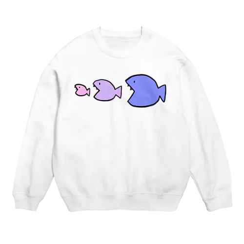 おさかな天国 Crew Neck Sweatshirt