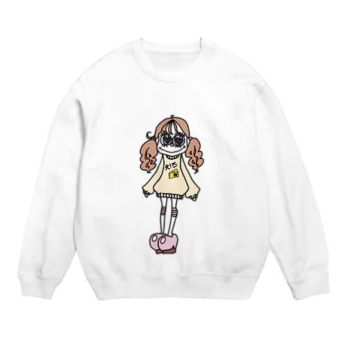 M's 얌(ヤム)ちゃん Crew Neck Sweatshirt