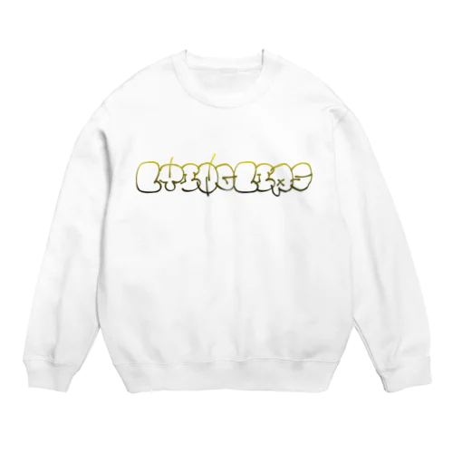 Lying Lips 「Buddy」 Logo typeA(green) Crew Neck Sweatshirt