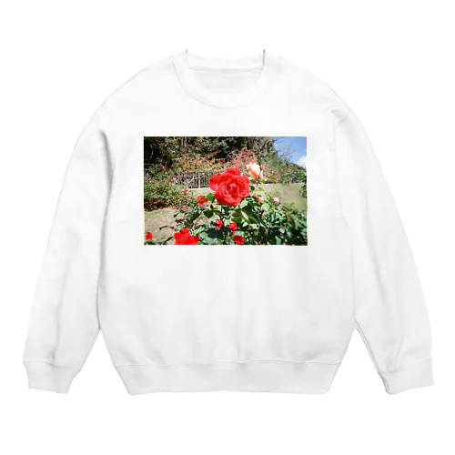 あの日の薔薇 Crew Neck Sweatshirt