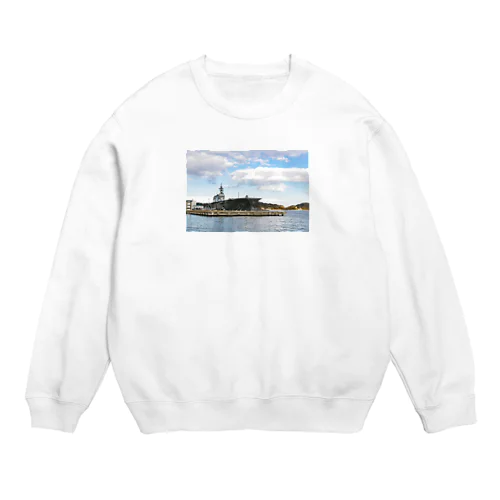 護衛艦「いずも」 Crew Neck Sweatshirt