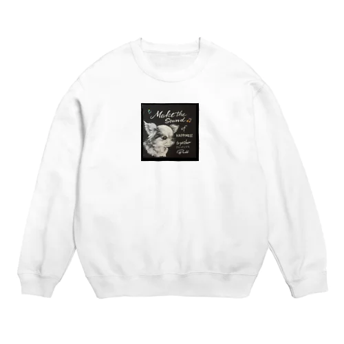 チワワのベルちゃん Crew Neck Sweatshirt