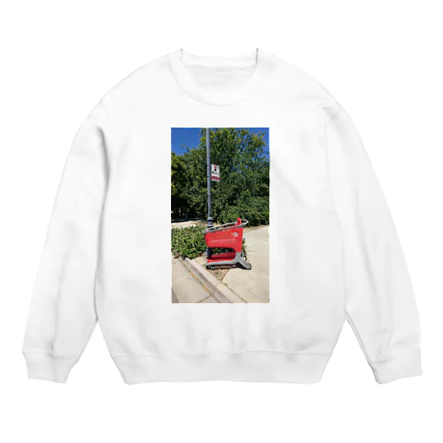 Abandoned Shopping Carts 4 Crew Neck Sweatshirt