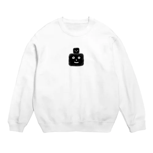 四角と子四角 Crew Neck Sweatshirt