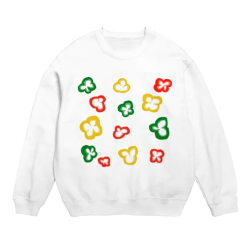 カットパプリカ Crew Neck Sweatshirt