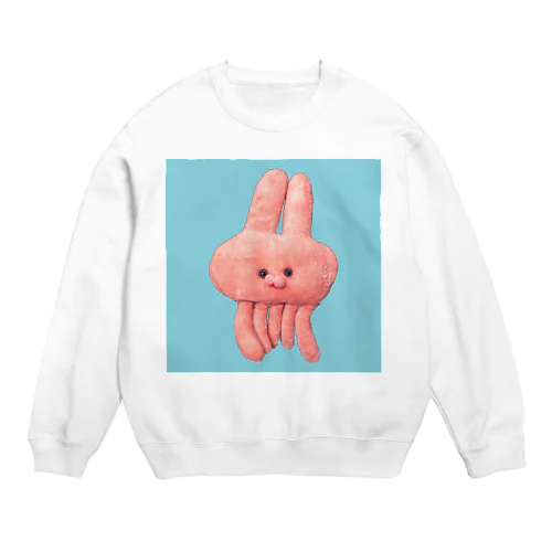 うさぎかもしれない Crew Neck Sweatshirt