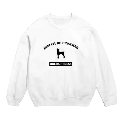 ONEHAPPINESS　ミニチュアピンシャー Crew Neck Sweatshirt