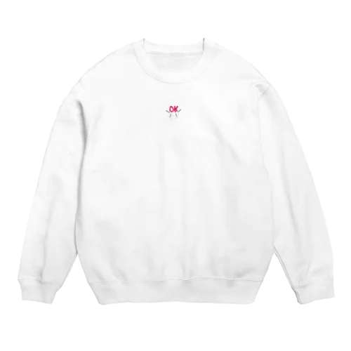 全然オーケー Crew Neck Sweatshirt