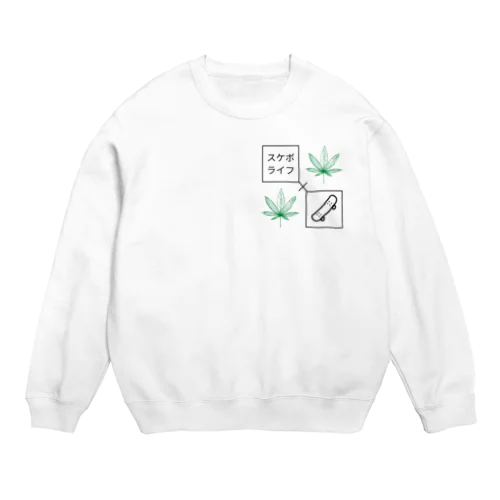 420 ライフ Crew Neck Sweatshirt