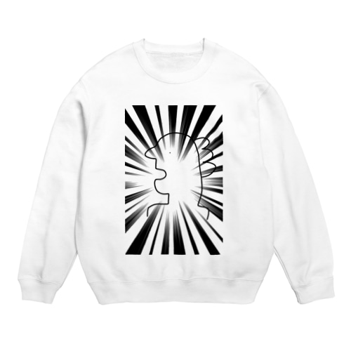 恐竜人間 Crew Neck Sweatshirt