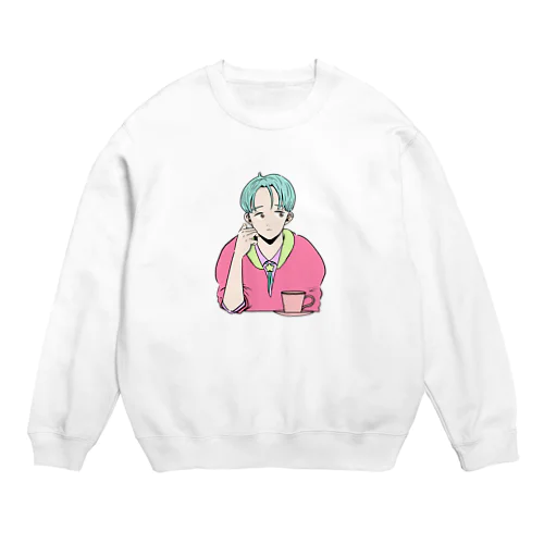 あの子待ちのリント Crew Neck Sweatshirt