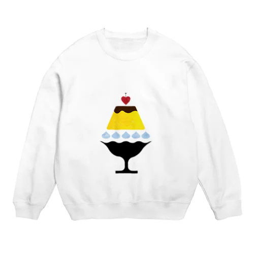 プリン・アラモード Crew Neck Sweatshirt