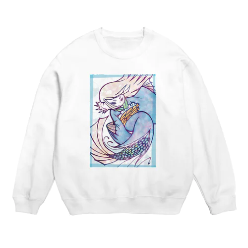 海のお着物 Crew Neck Sweatshirt