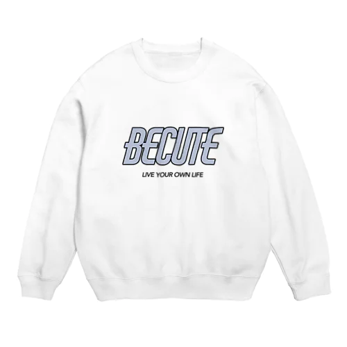 Becute ロゴ Crew Neck Sweatshirt