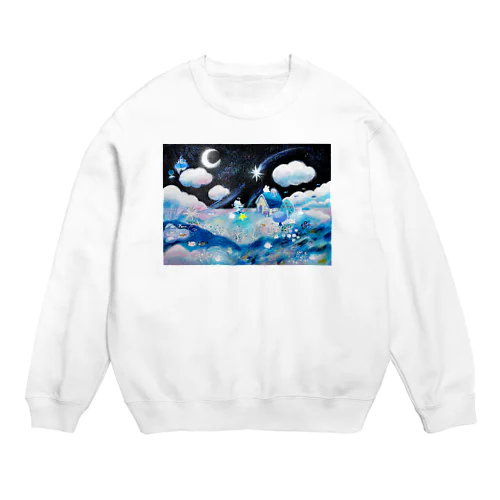 願いの叶う場所 Crew Neck Sweatshirt