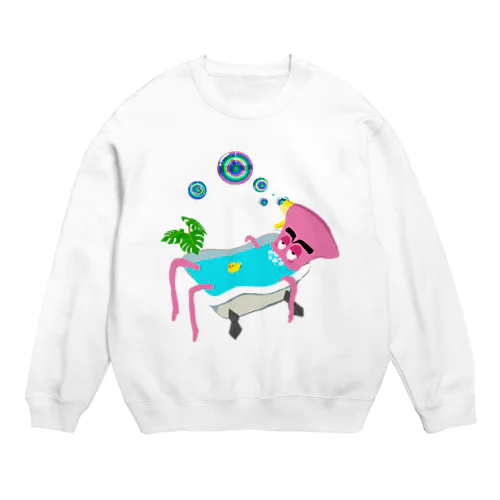 綺麗好きの極楽タイム Crew Neck Sweatshirt