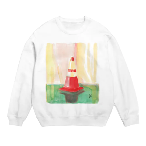 シングルコーン（Drawing） Crew Neck Sweatshirt