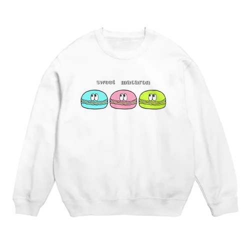 マカロン/モンスター Crew Neck Sweatshirt