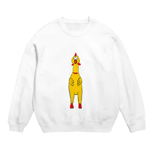 びっくりチキン Crew Neck Sweatshirt